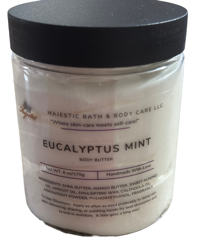Eucalyptus Mint Body Butter (Jar)