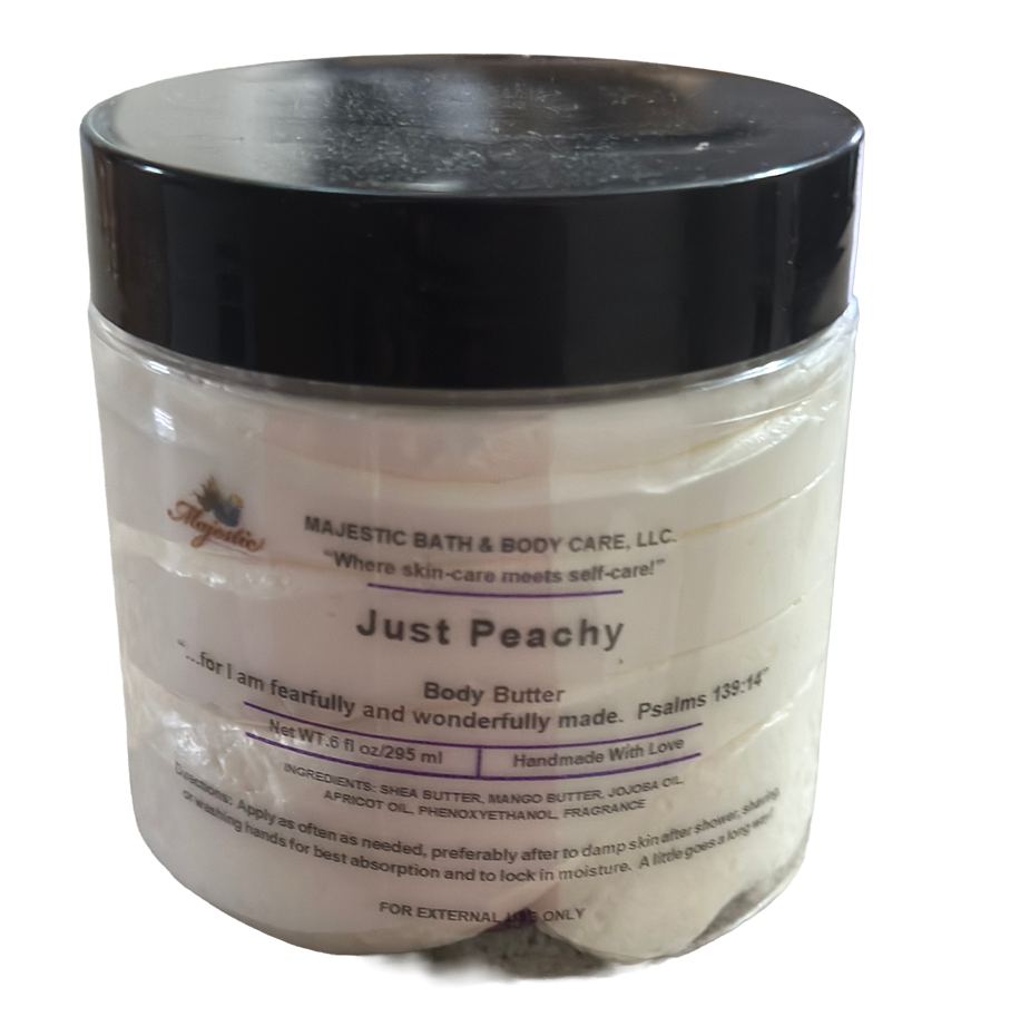 Just Peachy Body Butter (Jar)