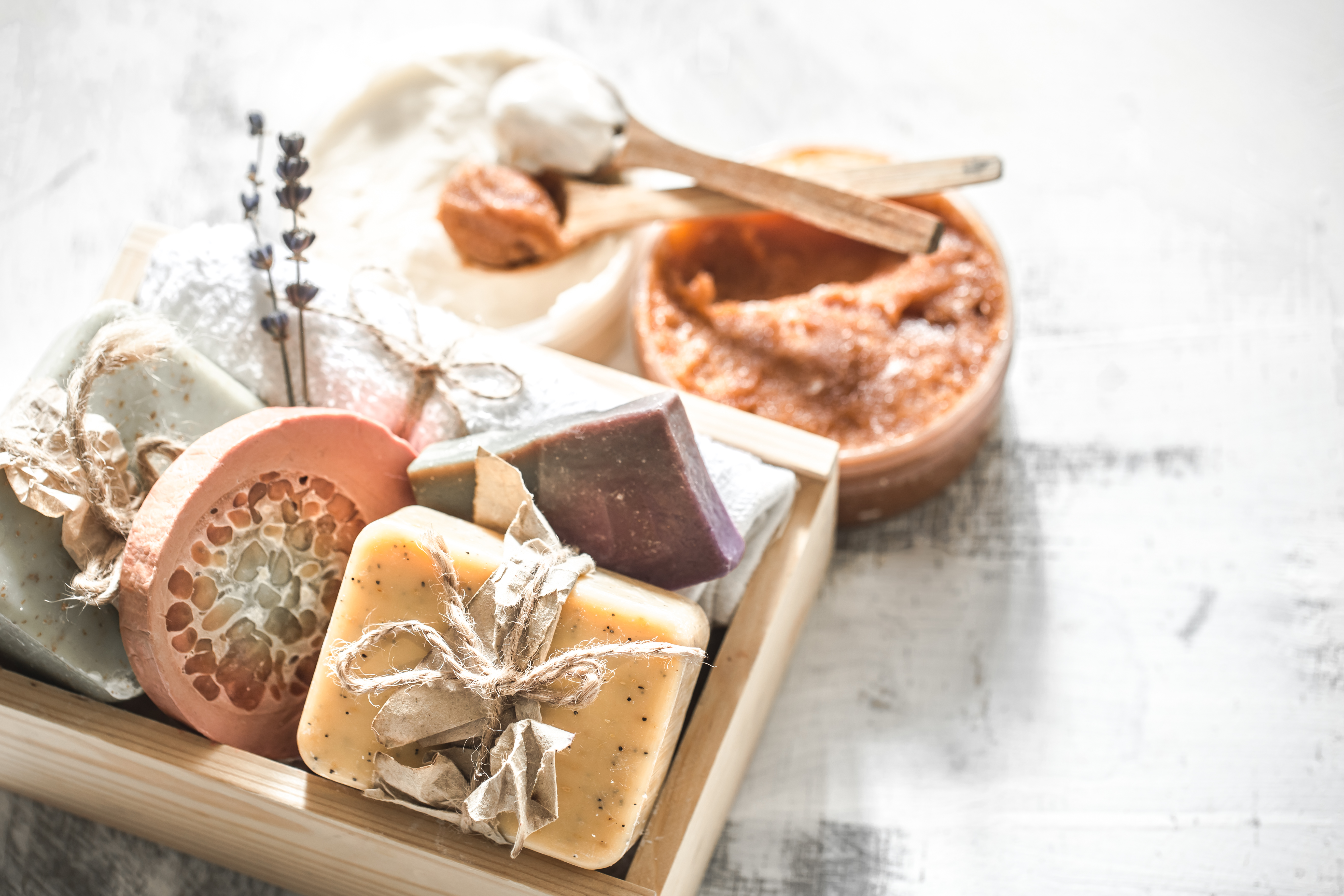 Body care still life