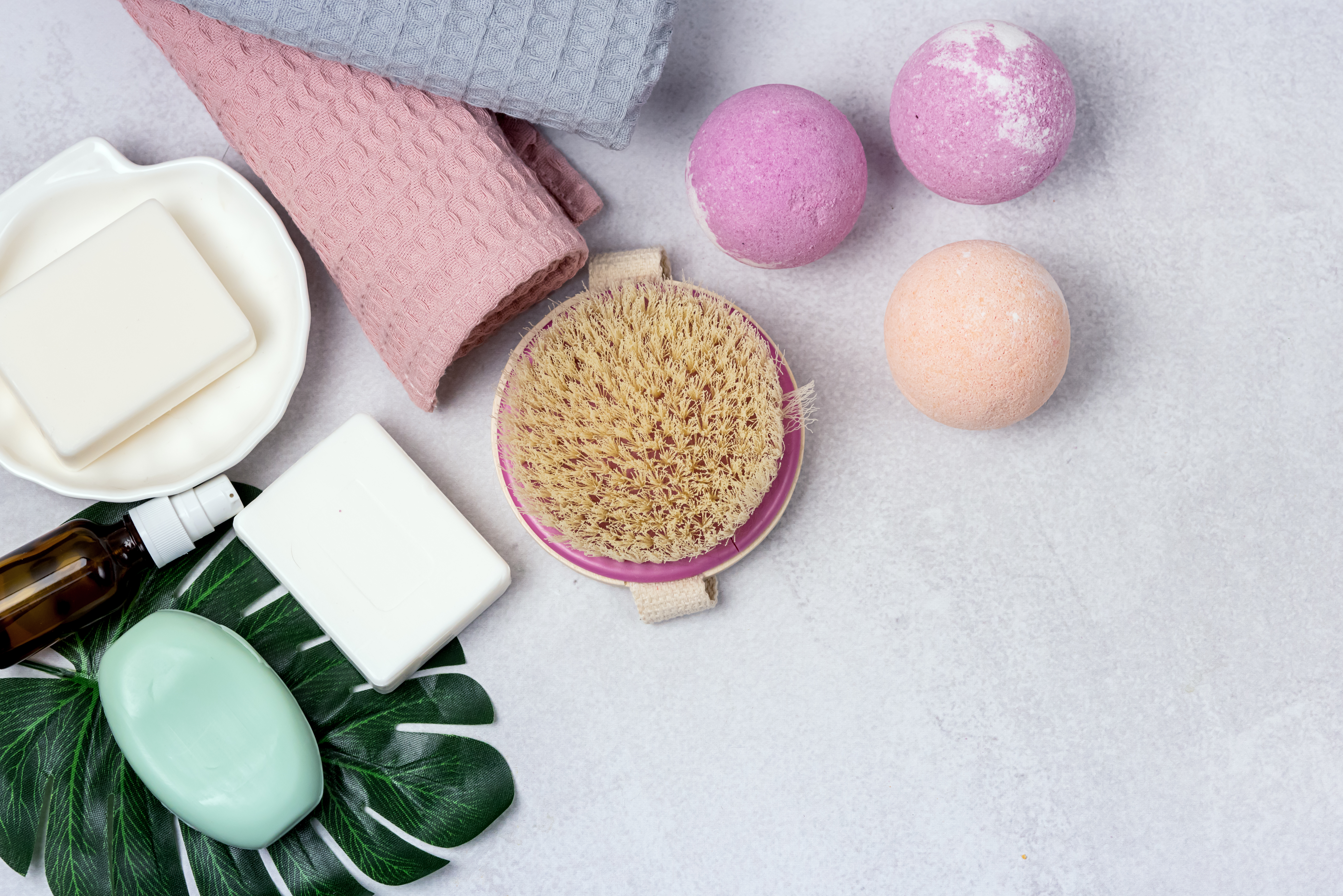 Shower and skincare arrangement